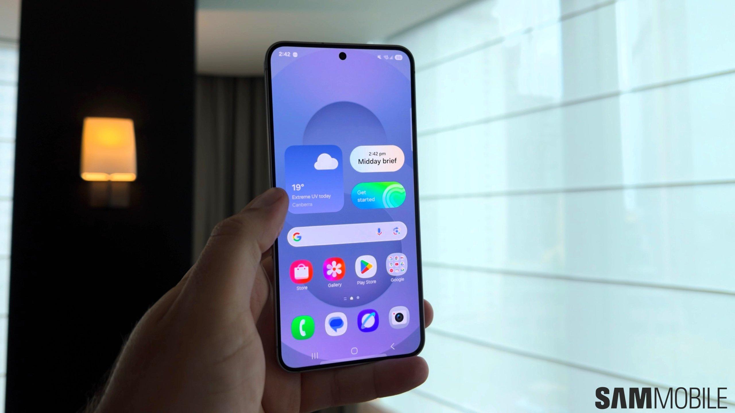 Samsung Galaxy S25+ &kappa;ά&mu;&epsilon;&rho;&epsilon;&sigmaf;